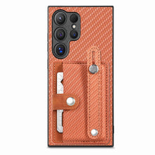 Load image into Gallery viewer, Wristband Kickstand Wallet Back Phone Case with Tool Knife, For Samsung Galaxy A57 5G, For Samsung Galaxy A37 5G, For Samsung Galaxy S25 Edge 5G, For Samsung Galaxy A56 5G, For Samsung Galaxy A36, For Samsung Galaxy S25 5G, For Samsung Galaxy S25+ 5G  ...