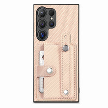 Load image into Gallery viewer, Wristband Kickstand Wallet Back Phone Case with Tool Knife, For Samsung Galaxy A57 5G, For Samsung Galaxy A37 5G, For Samsung Galaxy S25 Edge 5G, For Samsung Galaxy A56 5G, For Samsung Galaxy A36, For Samsung Galaxy S25 5G, For Samsung Galaxy S25+ 5G  ...