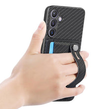 Load image into Gallery viewer, Wristband Kickstand Wallet Back Phone Case with Tool Knife, For Samsung Galaxy A57 5G, For Samsung Galaxy A37 5G, For Samsung Galaxy S25 Edge 5G, For Samsung Galaxy A56 5G, For Samsung Galaxy A36, For Samsung Galaxy S25 5G, For Samsung Galaxy S25+ 5G  ...