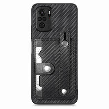 Load image into Gallery viewer, Wristband Kickstand Card Wallet Back Phone Case with Tool Knife, For Redmi Note 11T Pro 5G, For Xiaomi 11T, For Xiaomi 11 Lite, For Redmi Note 10 Pro, For Redmi Note 10, For Redmi Note 9S