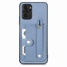 Load image into Gallery viewer, Wristband Kickstand Card Wallet Back Phone Case with Tool Knife, For Redmi Note 11T Pro 5G, For Xiaomi 11T, For Xiaomi 11 Lite, For Redmi Note 10 Pro, For Redmi Note 10, For Redmi Note 9S