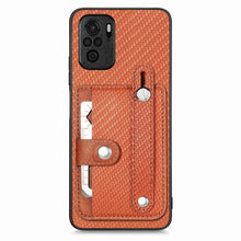 Load image into Gallery viewer, Wristband Kickstand Card Wallet Back Phone Case with Tool Knife, For Redmi Note 11T Pro 5G, For Xiaomi 11T, For Xiaomi 11 Lite, For Redmi Note 10 Pro, For Redmi Note 10, For Redmi Note 9S