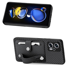 Load image into Gallery viewer, Wristband Kickstand Card Wallet Back Phone Case with Tool Knife, For Redmi Note 11T Pro 5G, For Xiaomi 11T, For Xiaomi 11 Lite, For Redmi Note 10 Pro, For Redmi Note 10, For Redmi Note 9S