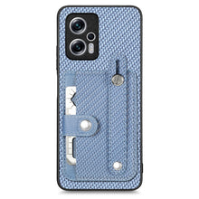 Load image into Gallery viewer, Wristband Kickstand Card Wallet Back Phone Case with Tool Knife, For Redmi Note 11T Pro 5G, For Xiaomi 11T, For Xiaomi 11 Lite, For Redmi Note 10 Pro, For Redmi Note 10, For Redmi Note 9S