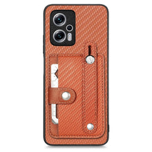Load image into Gallery viewer, Wristband Kickstand Card Wallet Back Phone Case with Tool Knife, For Redmi Note 11T Pro 5G, For Xiaomi 11T, For Xiaomi 11 Lite, For Redmi Note 10 Pro, For Redmi Note 10, For Redmi Note 9S