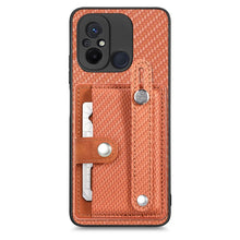 Load image into Gallery viewer, Wristband Kickstand Card Wallet Back Phone Case with Tool Knife, For Redmi Note 11T Pro 5G, For Xiaomi 11T, For Xiaomi 11 Lite, For Redmi Note 10 Pro, For Redmi Note 10, For Redmi Note 9S