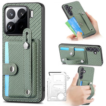 Load image into Gallery viewer, Wristband Kickstand Card Wallet Back Phone Case with Tool Knife, For Redmi 15C 5G / 4G Global 171mm, For Xiaomi 15T, For Redmi K80 Pro / Poco F7 Ultra, For Redmi K80 / Poco F7 Pro, For Redmi Turbo 4, For Xiaomi Poco X7 Pro, For Xiaomi 15 Pro           ...