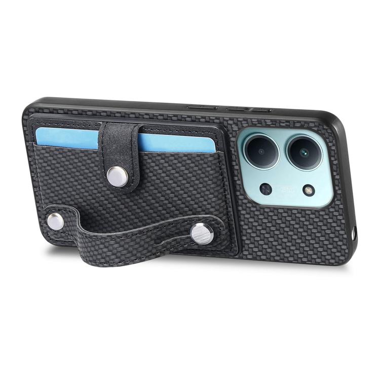 Wristband Kickstand Card Wallet Back Phone Case with Tool Knife, For Redmi 15C 5G / 4G Global 171mm, For Xiaomi 15T, For Redmi K80 Pro / Poco F7 Ultra, For Redmi K80 / Poco F7 Pro, For Redmi Turbo 4, For Xiaomi Poco X7 Pro, For Xiaomi 15 Pro           ...