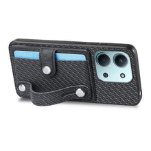 Load image into Gallery viewer, Wristband Kickstand Card Wallet Back Phone Case with Tool Knife, For Redmi 15C 5G / 4G Global 171mm, For Xiaomi 15T, For Redmi K80 Pro / Poco F7 Ultra, For Redmi K80 / Poco F7 Pro, For Redmi Turbo 4, For Xiaomi Poco X7 Pro, For Xiaomi 15 Pro           ...