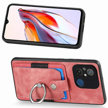 Load image into Gallery viewer, Retro Skin-feel Ring Card Wallet Phone Case, For Redmi 12C, For Redmi Note 12 4G, For Redmi Note 12 Pro+