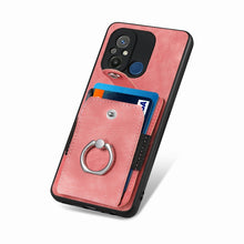 Load image into Gallery viewer, Retro Skin-feel Ring Card Wallet Phone Case, For Redmi 12C, For Redmi Note 12 4G, For Redmi Note 12 Pro+
