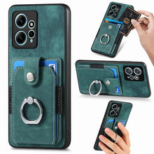 Load image into Gallery viewer, Retro Skin-feel Ring Card Wallet Phone Case, For Redmi 12C, For Redmi Note 12 4G, For Redmi Note 12 Pro+