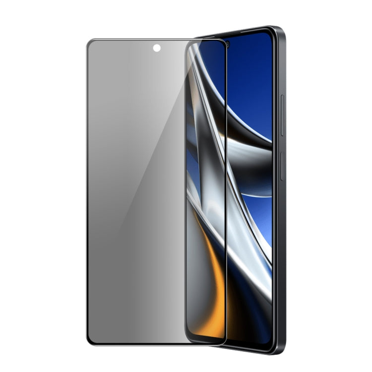 ENKAY 28 Dedgree Anti-peeping Tempered Glass Full Screen Film, For Xiaomi Poco F5 Pro(1pc)