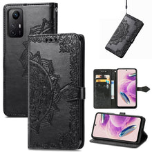 Load image into Gallery viewer, Mandala Flower Embossed Leather Phone Case, For Xiaomi Redmi Note 12S