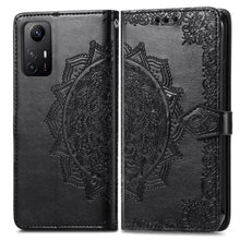 Load image into Gallery viewer, Mandala Flower Embossed Leather Phone Case, For Xiaomi Redmi Note 12S