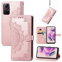 Load image into Gallery viewer, Mandala Flower Embossed Leather Phone Case, For Xiaomi Redmi Note 12S