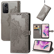 Load image into Gallery viewer, Mandala Flower Embossed Leather Phone Case, For Xiaomi Redmi Note 12S