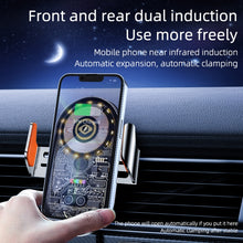 Load image into Gallery viewer, C13 Wireless Car Charger 15W Car Charging Station Automatic Induction Phone Holder Bracket, C13