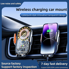 Load image into Gallery viewer, C13 Wireless Car Charger 15W Car Charging Station Automatic Induction Phone Holder Bracket, C13