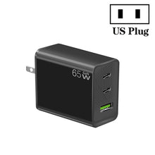 Load image into Gallery viewer, GaN PD65W Type-C x 2 + USB3.0 Laptop Adapter for Apple MacBook Series ,US Plug