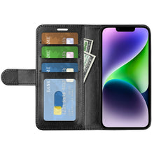 Load image into Gallery viewer, R64 Texture Horizontal Flip Leather Phone Case, For iPhone 15