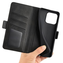 Load image into Gallery viewer, Dual-side Magnetic Buckle Horizontal Flip Leather Phone Case, For iPhone 15 Pro Max, For iPhone 15 Pro, For iPhone 15 Plus, For iPhone 15
