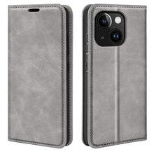 Load image into Gallery viewer, Retro-skin Magnetic Suction Leather Phone Case, For iPhone 15 Pro Max, For iPhone 15 Pro, For iPhone 15 Plus, For iPhone 15