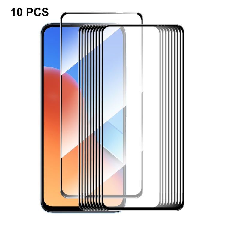 10pcs ENKAY Hat-Prince Full Glue High Aluminum-silicon Tempered Glass Film, For Redmi Note 15 Pro 5G Global 163.6mm, For Redmi 15C Global 171mm / Poco C85, For Redmi 13X, For Redmi Note 14S 4G, For Redmi Turbo 4, For Xiaomi Poco X7 Pro                 ...