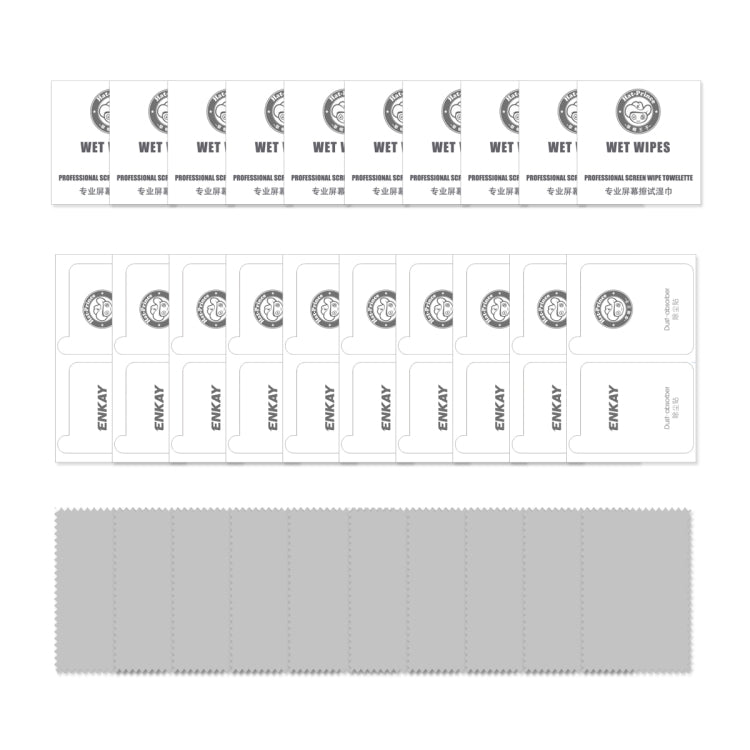 10pcs ENKAY Hat-Prince Full Glue High Aluminum-silicon Tempered Glass Film, For Redmi Note 15 Pro 5G Global 163.6mm, For Redmi 15C Global 171mm / Poco C85, For Redmi 13X, For Redmi Note 14S 4G, For Redmi Turbo 4, For Xiaomi Poco X7 Pro                 ...