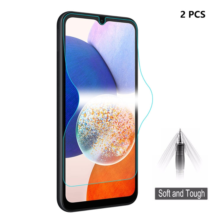 2pcs ENKAY Hat-Prince Full Glue Coverage Soft Explosion-proof Hydrogel Film, For Samsung Galaxy A07, For Samsung Galaxy A17, For Samsung Galaxy M56, For Samsung Galaxy F16 / M16, For Samsung Galaxy F06 / M06, For Samsung Galaxy A36 5G / A56 5G         ...