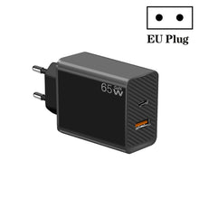 Load image into Gallery viewer, GaN PD48W Type-C PD3.0 + USB3.0 Notebook Adapter for MacBook Series ，EU Plug, EU Plug