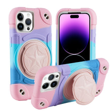 Load image into Gallery viewer, Shield PC Hybrid Silicone Phone Case, For iPhone 14, For iPhone 14 Pro Max, For iPhone 13 Pro Max, For iPhone 13