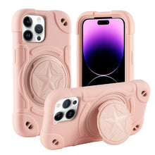 Load image into Gallery viewer, Shield PC Hybrid Silicone Phone Case, For iPhone 14, For iPhone 14 Pro Max, For iPhone 13 Pro Max, For iPhone 13