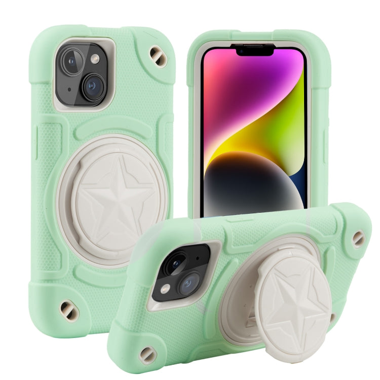 Shield PC Hybrid Silicone Phone Case, For iPhone 14, For iPhone 14 Pro Max, For iPhone 13 Pro Max, For iPhone 13