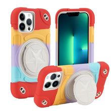 Load image into Gallery viewer, Shield PC Hybrid Silicone Phone Case, For iPhone 14, For iPhone 14 Pro Max, For iPhone 13 Pro Max, For iPhone 13