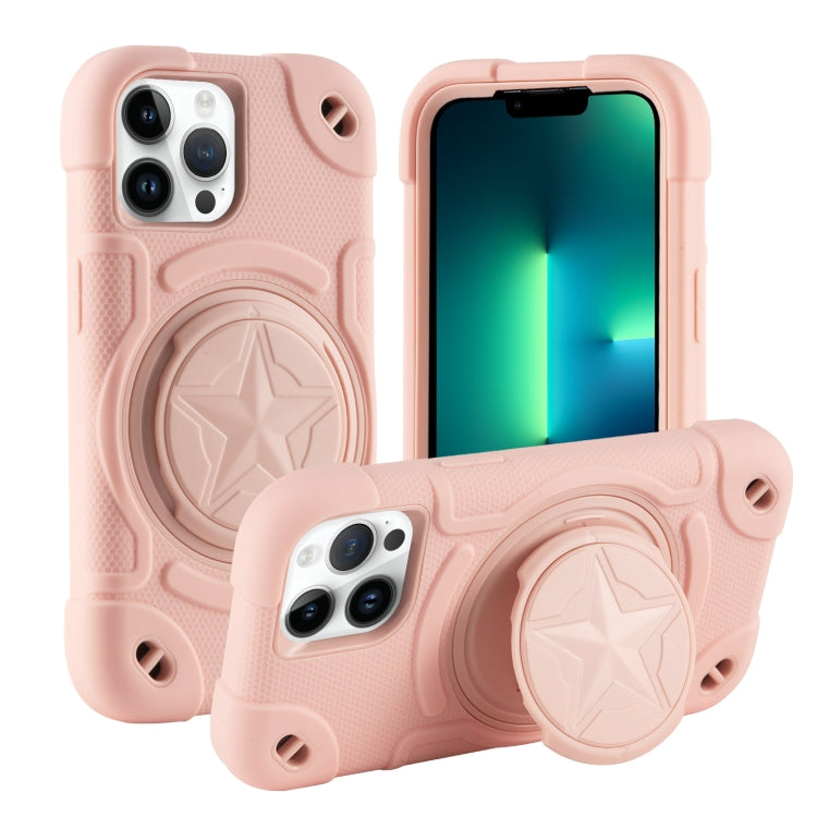Shield PC Hybrid Silicone Phone Case, For iPhone 14, For iPhone 14 Pro Max, For iPhone 13 Pro Max, For iPhone 13