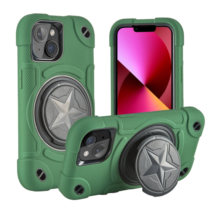Shield PC Hybrid Silicone Phone Case, For iPhone 14, For iPhone 14 Pro Max, For iPhone 13 Pro Max, For iPhone 13