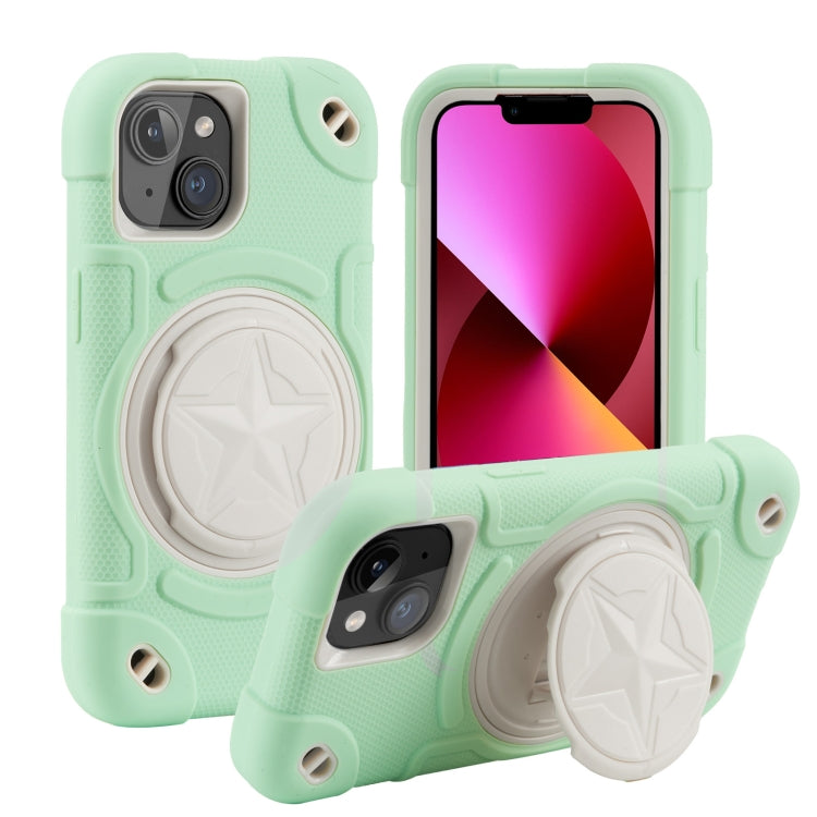 Shield PC Hybrid Silicone Phone Case, For iPhone 14, For iPhone 14 Pro Max, For iPhone 13 Pro Max, For iPhone 13