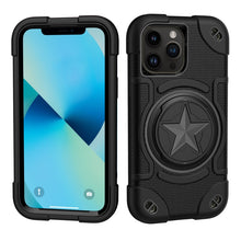 Load image into Gallery viewer, Shield PC Hybrid Silicone Phone Case, For iPhone 12, For iPhone 12 Pro Max, For iPhone 12 Pro