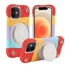 Load image into Gallery viewer, Shield PC Hybrid Silicone Phone Case, For iPhone 12, For iPhone 12 Pro Max, For iPhone 12 Pro