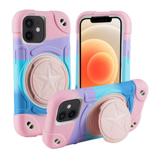 Load image into Gallery viewer, Shield PC Hybrid Silicone Phone Case, For iPhone 12, For iPhone 12 Pro Max, For iPhone 12 Pro