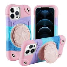 Load image into Gallery viewer, Shield PC Hybrid Silicone Phone Case, For iPhone 12, For iPhone 12 Pro Max, For iPhone 12 Pro