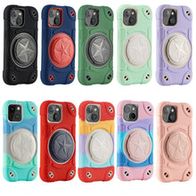 Load image into Gallery viewer, Shield PC Hybrid Silicone Phone Case, For iPhone 12, For iPhone 12 Pro Max, For iPhone 12 Pro