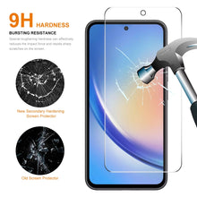 Load image into Gallery viewer, 2pcs ENKAY 0.26mm 9H 2.5D High Aluminum-silicon Tempered Glass Film, For Samsung Galaxy A35, For Samsung Galaxy A55, For Samsung Galaxy M04, For Samsung Galaxy A25 5G, For Samsung Galaxy S23 FE, For Samsung Galaxy M54 /F54, For Samsung Galaxy A15 4G / 5G