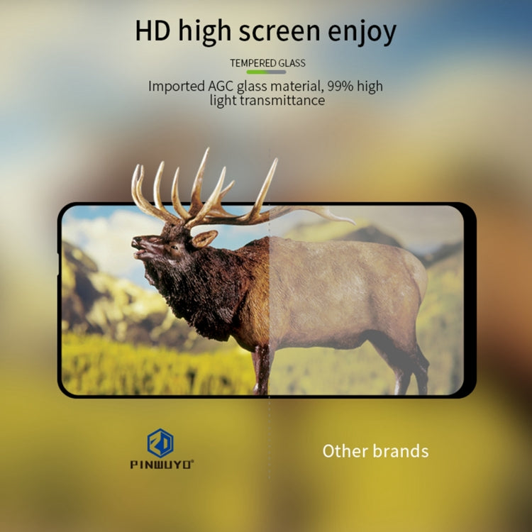 PINWUYO 9H 2.5D Full Screen Tempered Glass Film, For ASUS Zenfone 10