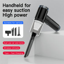 Load image into Gallery viewer, Q108 Cleaner Powerful Portable Wireless Car &amp; Home Dual-use Hand Mini Vacuum Cleaner