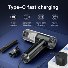 Load image into Gallery viewer, Q108 Cleaner Powerful Portable Wireless Car &amp; Home Dual-use Hand Mini Vacuum Cleaner