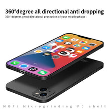 Load image into Gallery viewer, MOFI Fandun Series Frosted PC Ultra-thin All-inclusive Phone Case, For iPhone 15 Pro Max, For iPhone 15 Pro, For iPhone 15 Plus, For iPhone 15, For iPhone 17e / 16e
