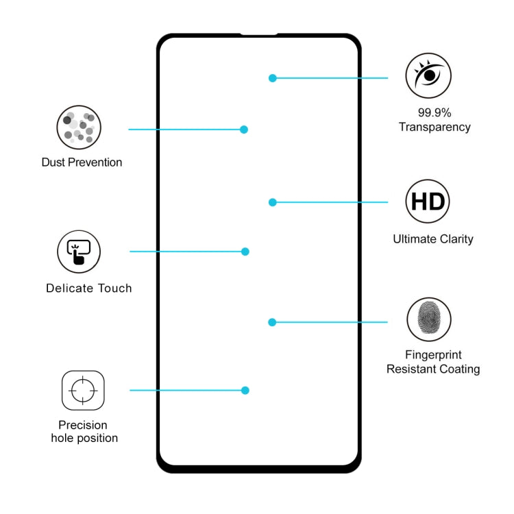 For Xiaomi Poco F5 Pro / Redmi K60 / K60 Pro 2pcs ENKAY Hat-Prince Full Glue 0.26mm 9H 2.5D Tempered Glass Full Film