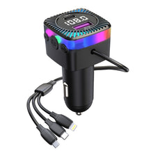 Load image into Gallery viewer, CS5 Car 3 in 1 Bluetooth 5.3 MP3 Player FM Transmitter Charger with Cable, CS5